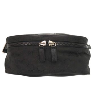 Gucci Black Nylon Fanny Pack (Pre-Owned)