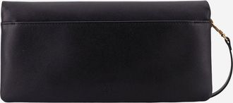Pinko Womens Love Bag Click Soft Leather Clutch Black Shoulder