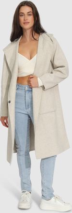 Belle & Bloom Walk This Way Wool Blend Oversized Coat