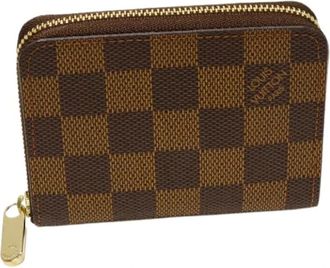 Louis Vuitton Pre-owned Wallets, male, Brown, Size: ONE SIZE Pre-owned Canvas wallets