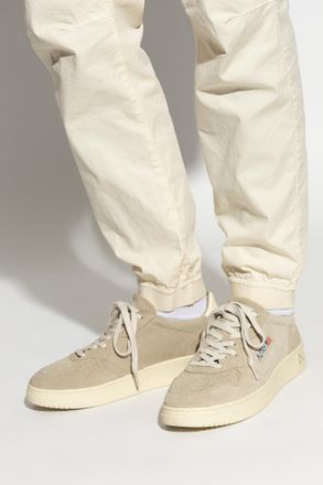 Autry Medalist Sports Shoes, Mens, Beige