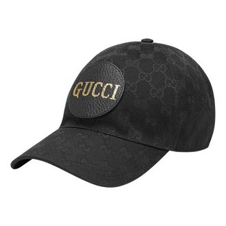 Gucci (WMNS) Gucci GG Canvas Baseball Cap Black 576253-4HG53-1060