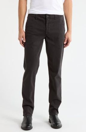 Rag & Bone Classic Cotton Twill Chino Pants in Black at Nordstrom Rack, Size 33