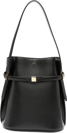 Toteme Belted Leather Bucket Bag