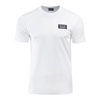 Emporio Armani Modal T-shirt met Ronde Hals - Heren - T-shirts - Wit - M - Polyester - Tops