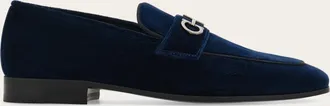 Ferragamo Men Gancini horsebit loafer Blue Size 10.5