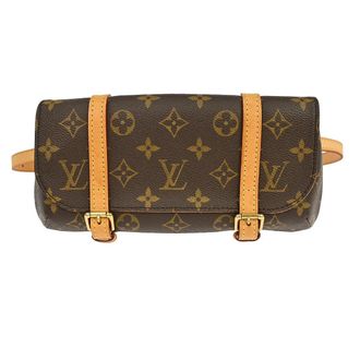 Louis Vuitton Marelle Waist Monogram Canvas Brown Canvas Handbag (Pre-Owned)