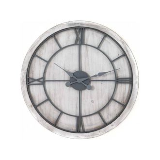 Hill Interiors Williston Wall Clock in White