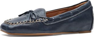 S&ouml;fft Pam Womens Flat Shoes Sky Navy : 7.5 M (B), Leather