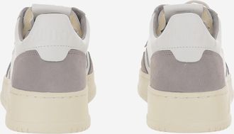 Autry Mens Low-Top Leather Sneakers Grey Trainers