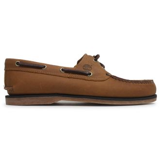 Timberland Classic Boat Full Grain Leather Mens Boat Shoes - Wheat - Size:UK 10.5