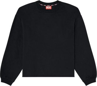 Diesel Sweatshirts - Dames - Longsleeves - Zwart - M - Tops