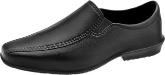 Generic Mens Non Shoes and Oil Proof Lightweight Work Shoes for Kitchen Restaurant Driving Casual Shoes for Casual Men Athletic Shoes (Grey, 8.5)