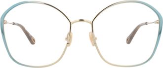 Chlo&eacute; Square-Frame Metal Optical Frames