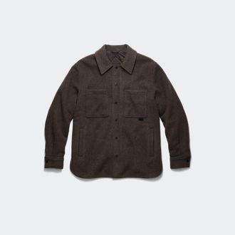 Canada Goose Atkinson Shirt Jacket (Men, Heather Espresso, XL)