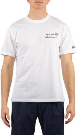 Saint Barth T-Shirt - Heren - T-shirts - Wit - XL - Tops
