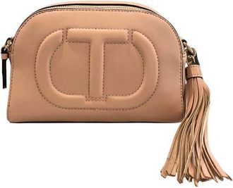 Twin-Set Twinset pink Faux Leather Women Womens Crossbody