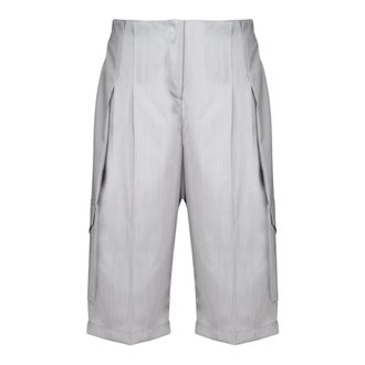 Iro Junny Tailored Shorts - Dames - Korte Broeken - Grijs - S - Katoen - Korte Broeken