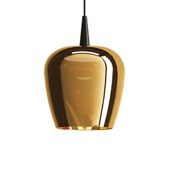 Zafferano Zafferano Lampada A Sospensione Bilia 230v Nude Led 8w 3000k Diffusore In Vetro Borosilicato Soffiato A Bocca Colore Nero E Bronzo Diametro 18cm