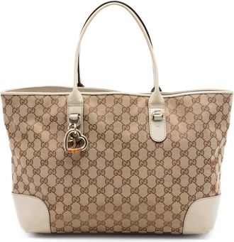 Gucci Pre-owned Gucci GG Canvas Heart Bit Tote Ladies DFBYQRAI7ELFQWQK