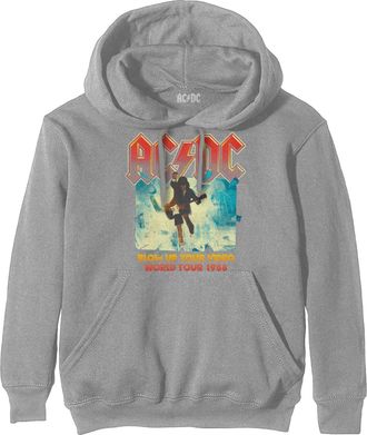 AC/DC AC/DC Unisex Adult Blow Up Your Video Hoodie (Grijs)