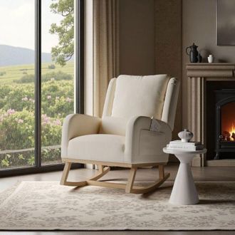 OEM Sill&oacute;n Balanceador - Ergon&oacute;mico En Lino - Respaldo 60cm - Bolsillos Laterales - Carga 120kg