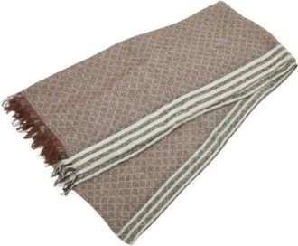 Gucci Pre-owned Scarves, female, Brown, Size: ONE SIZE Pre-owned Stole