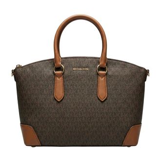 Michael Kors Tassen, Dames, Bruin, ONE Size, Polyester, Murphy Tote