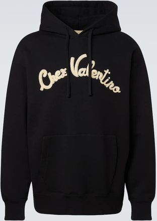 Valentino Chez Valentino cotton jersey hoodie