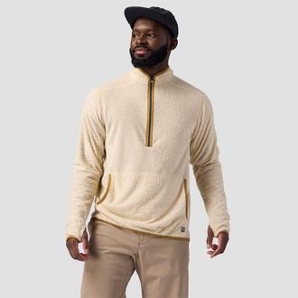 Backcountry Highliner Primaloft Air-Perm Fleece 1/4-Zip - Mens in Fog at Nordstrom, Size Xx-Large