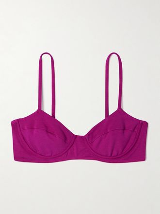 Mara Hoffman Lua Underwired Bikini Top - Pink