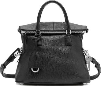 Maison Margiela Black Calf Leather Bag