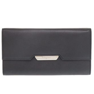 Ferragamo Leather Wallet (Tri-Fold) (Pre-Owned)