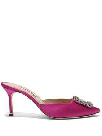 Manolo Blahnik Pumps Hangisi 70mm - Rosa
