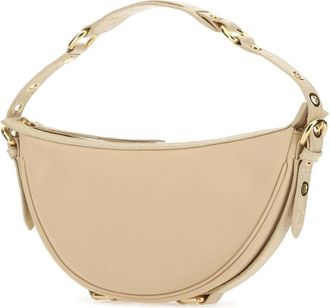 by FAR Womens Cream Leather Gib Shoulder Bag Sbl Borse A Mano