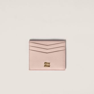 Miu Miu Leather card holder