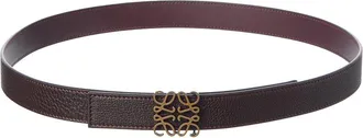 Loewe Anagram Reversible Leather Belt