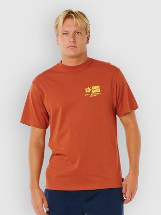 Rip Curl Pacific Rinse Glass Off Camiseta naranja