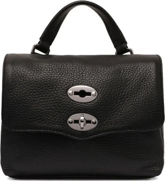 Zanellato Borsa tote Postina in pelle - Nero