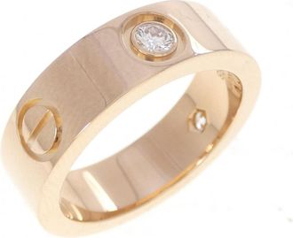 Cartier Pink Gold Pink Gold (18K) Band Ring (Pre-Owned)