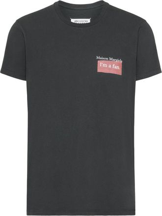Maison Margiela Iconic Printed Crewneck Cotton T-Shirt