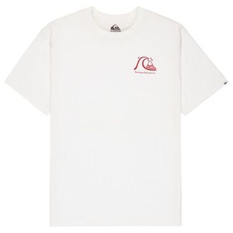 Quiksilver Evo Original BS S/S T-Shirt f&uuml;r Herren | wei&szlig;