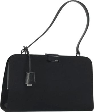 Gucci Pre-owned Handbags, female, Black, Size: ONE SIZE Pre-owned Vintage Hand Bag