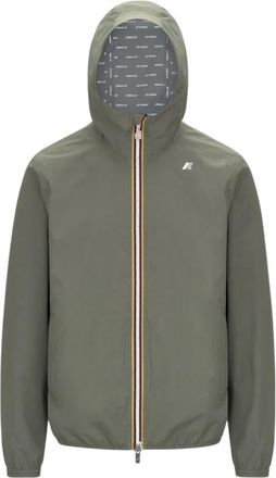 K-Way Jack Stretch DOT Light Jacket - Heren - Zomerjassen - Groen - S - Nylon - Jassen