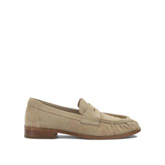 Strategia Mocassino in Velour Avena - - Shoes - Donna - Beige - 39 EU