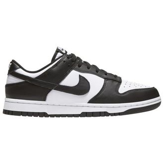 Nike Womens Dunk Low - Shoes Black/White Size 10.0