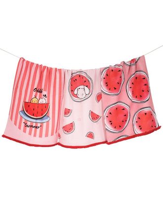 Tiramisu Sweet Summer Watermelon Cotton Kitchen Towel Set