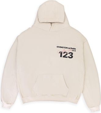 RRR123 CORE WHITE HOODIE