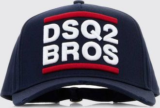 Dsquared2 Cappello Dsquared2 in twill di cotone con logo