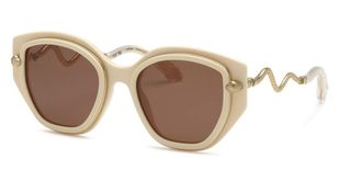 Roberto Cavalli SRC096M 09X7 Mens Sunglasses White Size 52